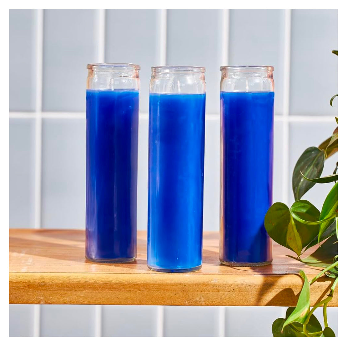 Bleu Candle