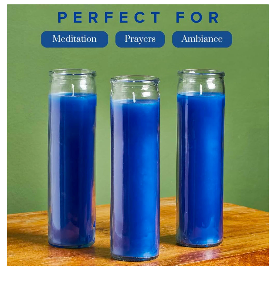 Bleu Candle