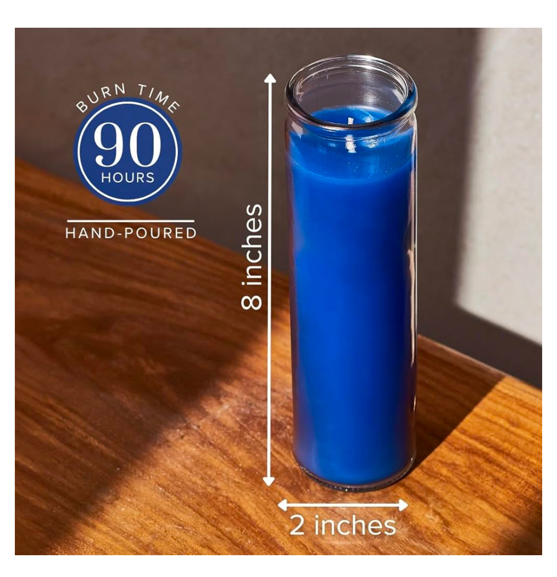 Bleu Candle