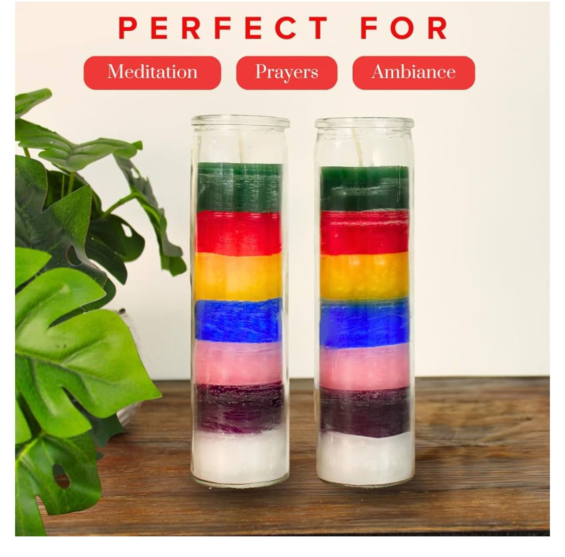 Rainbow Candle